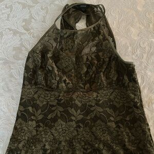 Guess lace halter top